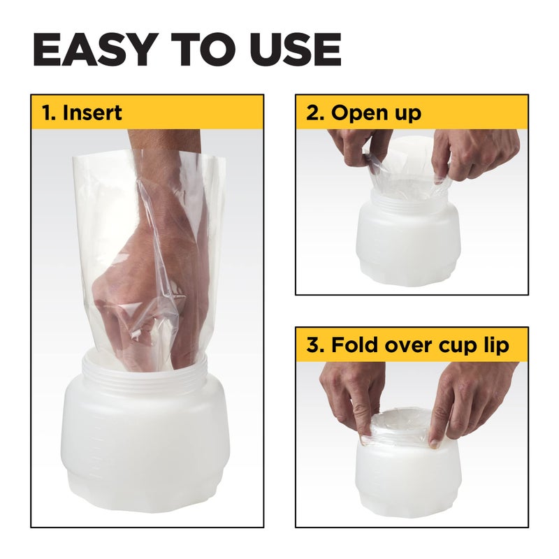 Wagner Spraytech 529071 Paint Sprayer Cup Liners, Great for Use with Wagner Paint Sprayers, Easy Color and Material Changes, 5 Pack of Liners - Image 2
